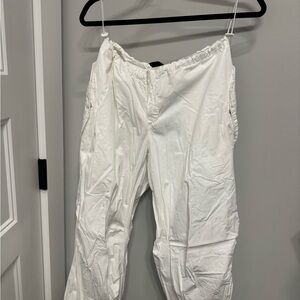 Urban Outfitters White Balloon Pants - Size S